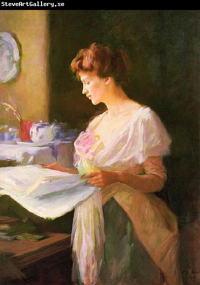 Ellen Day Hale Morning News. Private collection